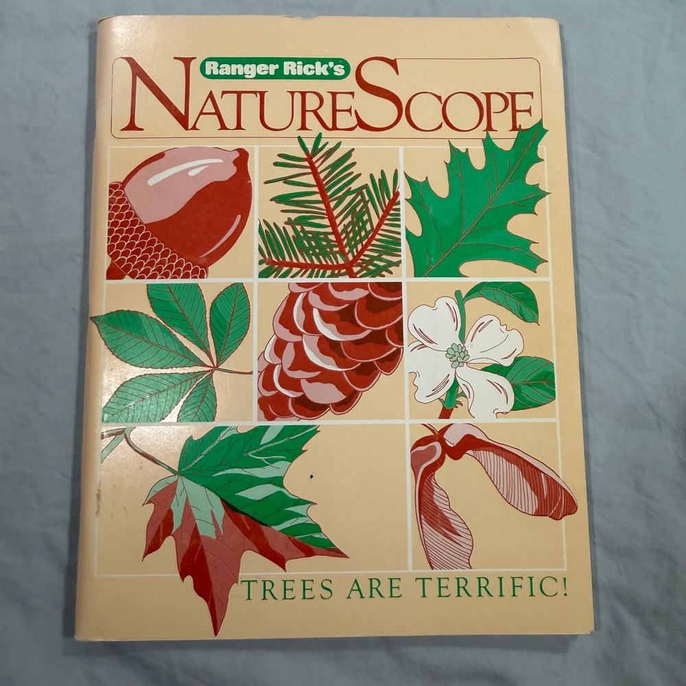 Ranger Rick NatureScope Trees Are Terrific Vintage Education Guide Vol 2 No 1